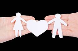 Hands and heart photo